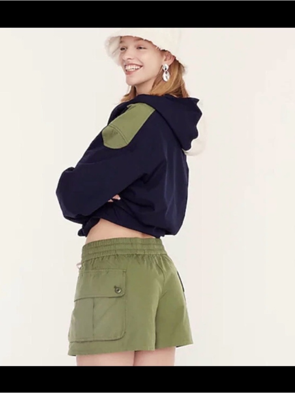 J.Crew Drawstring Pullon Cargo Shorts - Picture 3 of 9